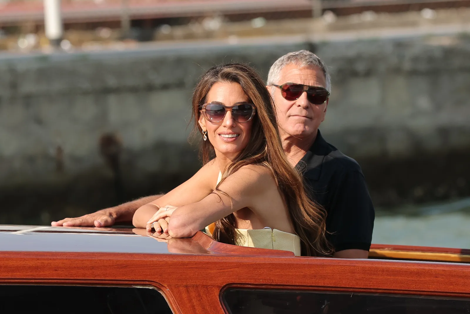 Amal Clooney and George Clooney