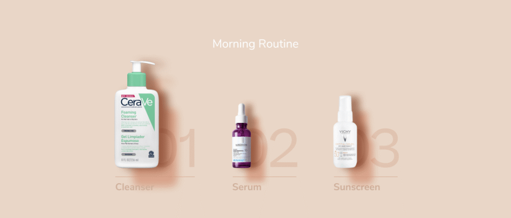 Morning Routine Dark Spots-Hyperpigmentation Uneven Texture